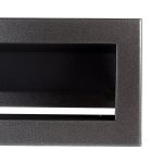 Luchtrooster 200x60mm antraciet VP-OPEN